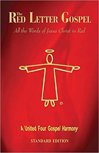 okumak The Red Letter Gospel - Standard Edition: All The Words of Jesus Christ in Red