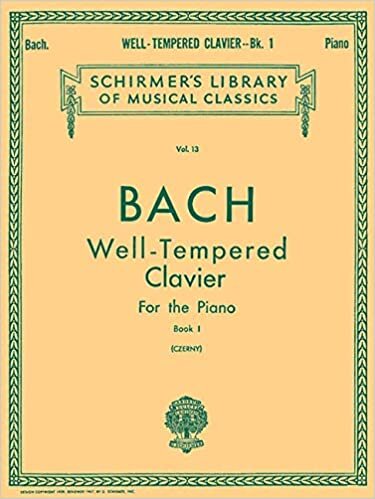 okumak J.S Bach Well-Tempered Clavier For The Piano Book I Pf