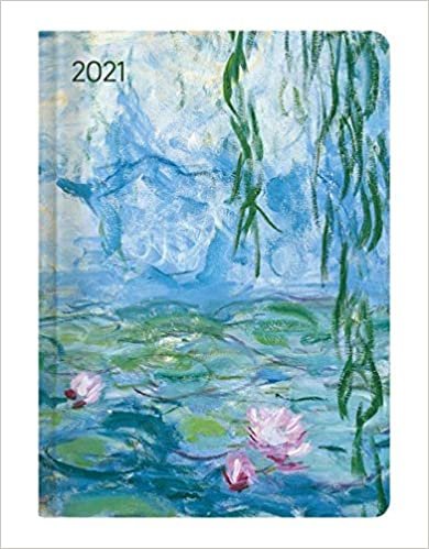 okumak Ladytimer Monet 2021 - Taschenkalender A6 (11x15 cm) - Weekly - 192 Seiten - Notiz-Buch - Termin-Planer - Alpha Edition