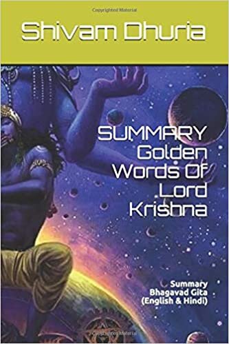 okumak Summary Golden Words Of Lord Krishna: Summary Bhagavad Gita (English &amp; Hindi)