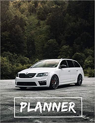 okumak Skoda Octavia VRS Daily Planner for Men: Awesome Planner 120 pages 8.5x11&quot;,perfect for men, women, boys and girls and for any car lovers enthusiast, unique holiday gift idea