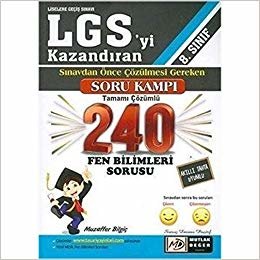 okumak LGS Öncesi Çözülmesi Gereken 240 Fen Bilimleri Soru Kampı