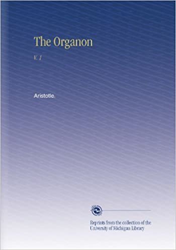 okumak The Organon: V. 1