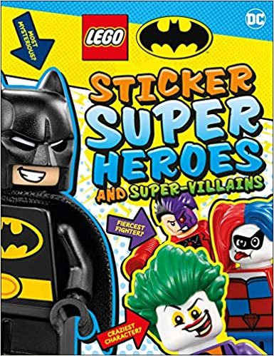 okumak LEGO Batman Sticker Super Heroes and Super-Villains (Ultimate Sticker Book)