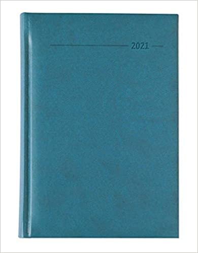 okumak Buchkalender Tucson türkis 2021 - Büro-Kalender A5 - Cheftimer - 1 Tag 1 Seite - 352 Seiten - Tucson-Einband - Alpha Edition