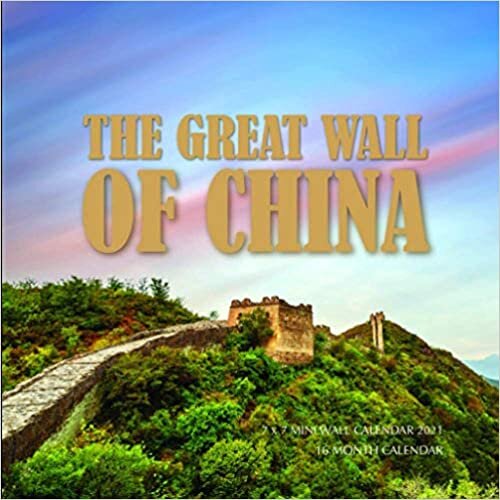 okumak The Great Wall of China 7 x 7 Mini Wall Calendar 2021: 16 Month Calendar