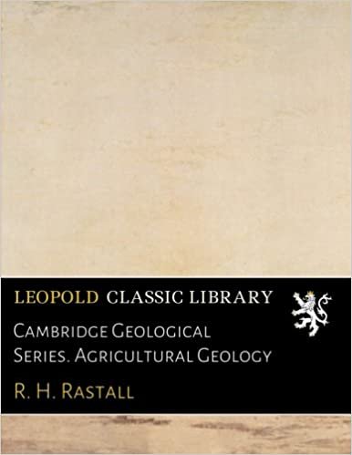 okumak Cambridge Geological Series. Agricultural Geology