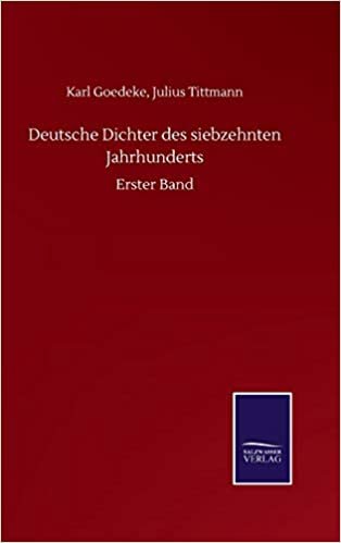 okumak Deutsche Dichter des siebzehnten Jahrhunderts: Erster Band