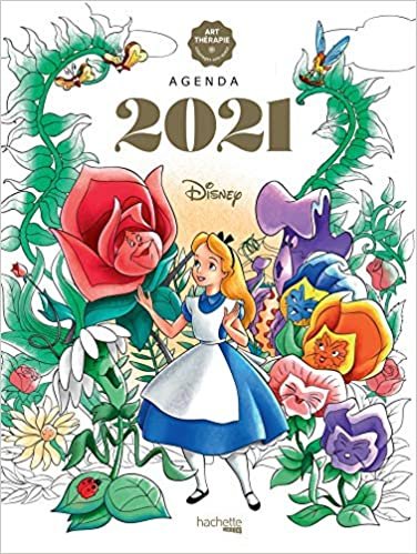 okumak Agenda Art-thérapie Disney 2021 (Heroes)
