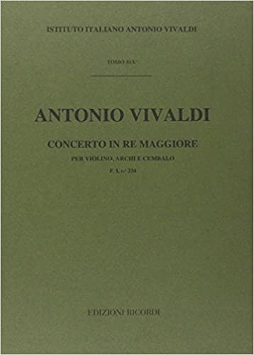 okumak Concerti Per Vl., Archi E B.C.: In Re Rv 227