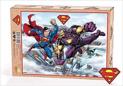 okumak Superman - Superman vs Mongul Ahşap Puzzle 1000 Parça (KOP-SM122 - M)