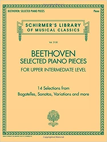 okumak Schirmer&#39;s Library of Musical Classics: Selected Piano Pieces: Upper Intermediate