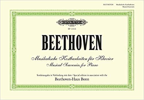 okumak Beethoven Musical Souvenirs for Piano (Piano Solo)