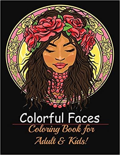 okumak Fine Faces: Coloring Book for Adult &amp; Kids!