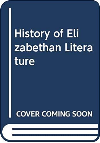 okumak History of Elizabethan Literature