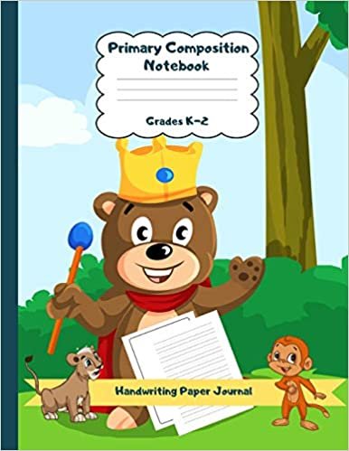 okumak Primary Composition Notebook Grades K-2 Handwriting Paper Journal: Bear Theme Dashed Mid Line School Exercise Book Plus Sketch Pages for Boys and ... Haddi Handwriting Practice Paper, Band 45)