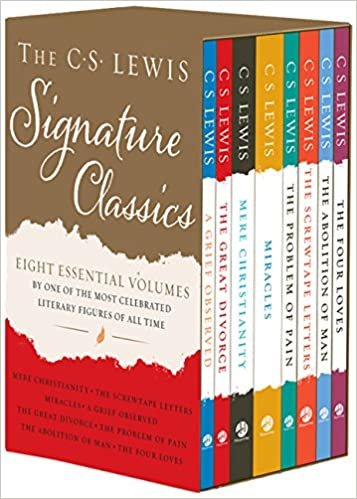 okumak The C. S. Lewis Signature Classics (8-Volume Box Set): An Anthology of 8 C. S. Lewis Titles: Mere Christianity, the Screwtape Letters, Miracles, the ... the Abolition of Man, and the Four Loves