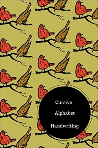 okumak Cursive Alphabet Handwriting: Cursive Writing Lessons. Handy 6 in by 9 in Notebook Journal . A B C in Uppercase &amp; Lower Case. Dotted, With Arrows And Plain