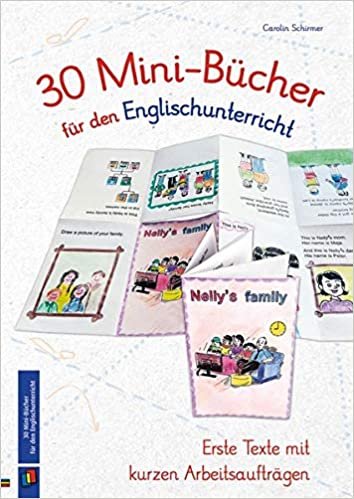okumak 30 Mini-Bücher für den Englischunterricht: Erste Texte mit kurzen Arbeitsaufträgen