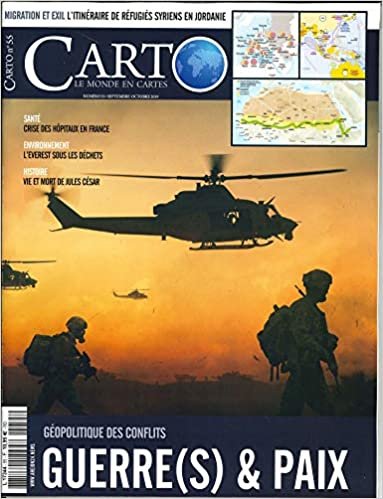 okumak Carto N°55  Guerre (s) et paix - septembre/octobre 2019