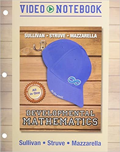 okumak Video Notebook for Developmental Mathematics: Prealgebra, Elementary Algebra, and Intermediate Algebra