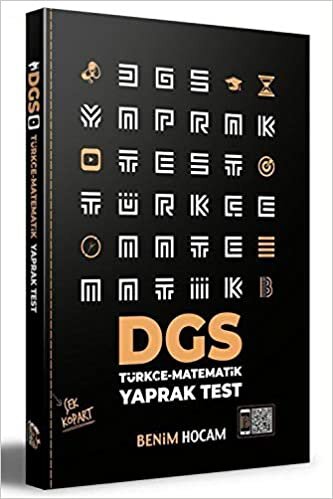 okumak 2021 DGS Türkçe - Matematik Çek Kopart Yaprak Test