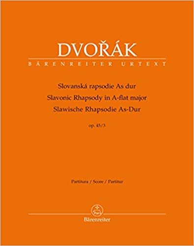 okumak Slawische Rhapsodie As-Dur op. 45/3. Partitur, Urtextausgabe. BÄRENREITER URTEXT: partitura