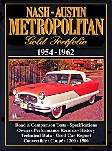 okumak Nash Metropolitan Gold Portfolio1954-1962 (Brooklands Books Road Test Series)