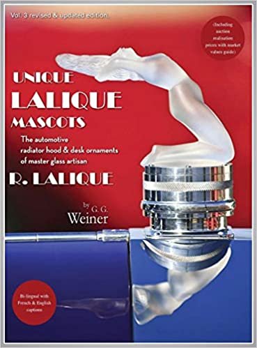 okumak Unique Lalique Mascots: The automotive radiator hood &amp; desk ornaments of master glass artisan R. Lalique (including auction realisation prices with market values guide).