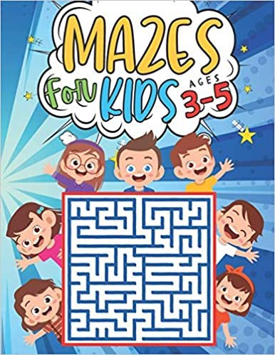 okumak Mazes For Kids Ages 3-5: 100 Puzzles 3 levels with solutions - maze activity books kids - Problem solving and reasoning ages 3-5 - Gifts idea for boys and girls activities book lover