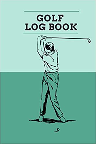 okumak Golf Log Book Journal: Golf Score Book Tracking Diary for Golfers