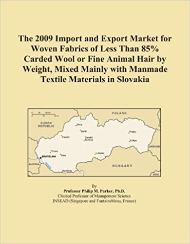 okumak The 2009 Import and Export Market for Woven Fabrics of Less Than 85% Carded Wool or Fine Animal Hair by Weight, Mixed Mainly with Manmade Textile Materials in Slovakia