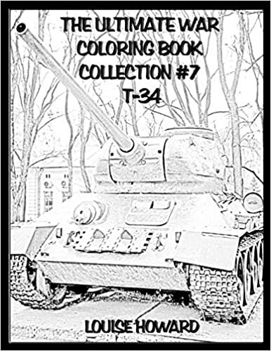 okumak The Ultimate War Coloring Book Collection #7 T-34