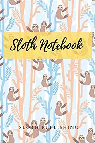 okumak Sloth Lined Journal Notebook: my lovely animal: 120 pages 6*9 inches with Matte finished Cover: my lovely animal
