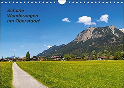 okumak Schöne Wanderungen um Oberstdorf (Wandkalender 2021 DIN A4 quer): Anschauliche Bilder von leichten Wanderzielen um Oberstdorf (Monatskalender, 14 Seiten )