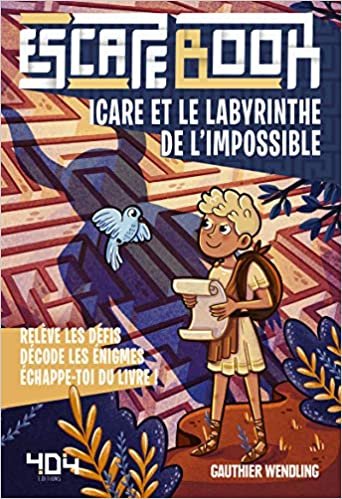 okumak Escape Book enfant - Icare et le labyrinthe de l&#39;impossible