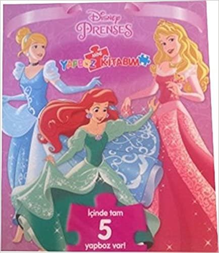 okumak Disney Prenses - Mini Yapboz Kitabım: İçinde tam 5 yapboz var!
