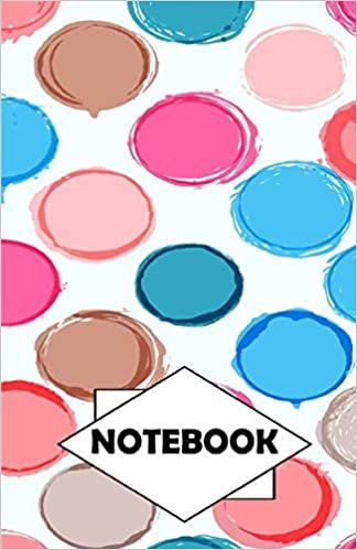 Notebook: Dot-Grid, Graph, Lined, Blank Paper: Circle: Small Pocket diary 110 pages, 5.5" x 8.5" تحميل
