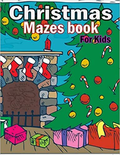 okumak Christmas Mazes book for kids: A Fun Activities &amp; Christmas Mazes book for kids, Shadow matching, Mazes, Counting, Tracing, Other...Christmas Gift for Children 3-5 3-6 2-4