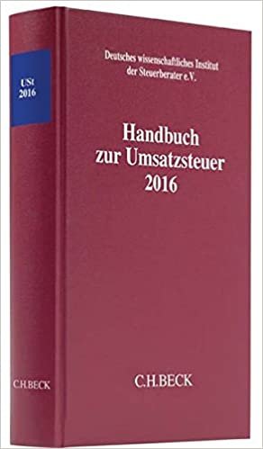 okumak Handbuch zur Umsatzsteuer 2016 (Schriften des Deutschen wissenschaftlichen Steuerinstituts der Steuerberater e.V.)