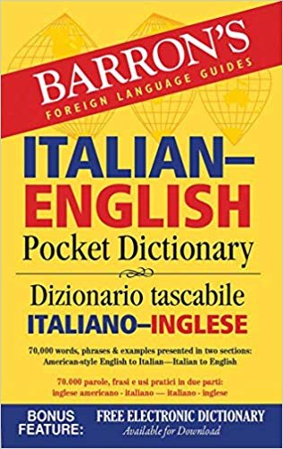 okumak Barron&#39;s Italian-English Pocket Dictionary