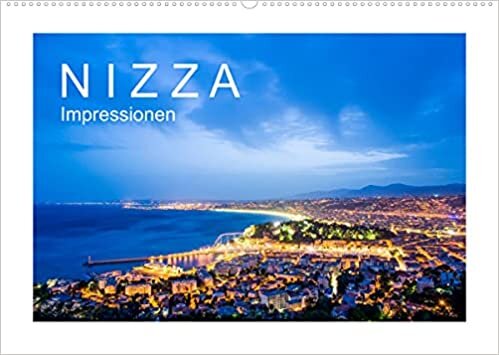 okumak N I Z Z A Impressionen (Wandkalender 2022 DIN A2 quer): 13 faszinierende Aufnahmen von Nizza, der mondänen Stadt an der Cote d&#39;Azur (Monatskalender, 14 Seiten ) (CALVENDO Orte)