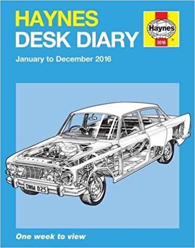 okumak Haynes 2016 Desk Diary