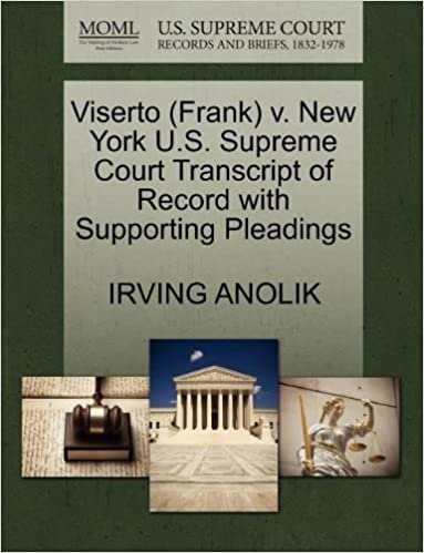 okumak Viserto (Frank) v. New York U.S. Supreme Court Transcript of Record with Supporting Pleadings