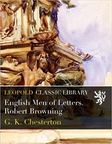 okumak English Men of Letters. Robert Browning