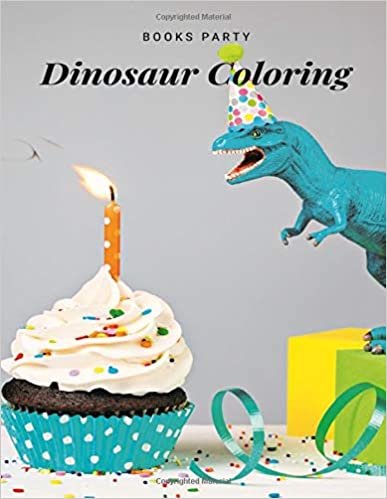 okumak Dinosaur Coloring Books Party: Mini Dinosaur Coloring Book