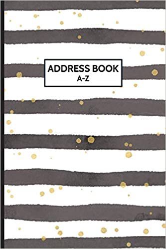 okumak Address Book A-Z: Organizer and Notes with Alphabetical Tabs