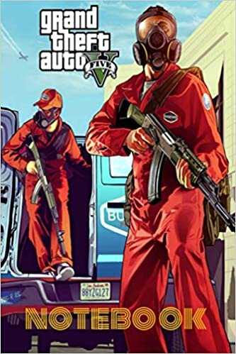 okumak Grand Theft Auto V Five Notebook: Aka GTA 5 OR GTA V 120Empty Pages With Lines Size 6 X 9