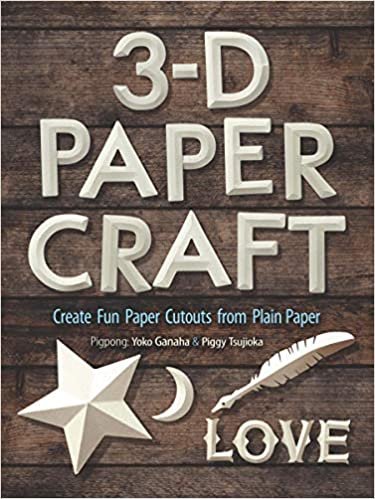 okumak 3-d Paper Craft: Create Fun Paper Cutouts from Simple Drawing Paper