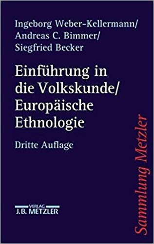 okumak Einfuhrung in die Volkskunde / Europaische Ethnologie : Eine Wissenschaftsgeschichte